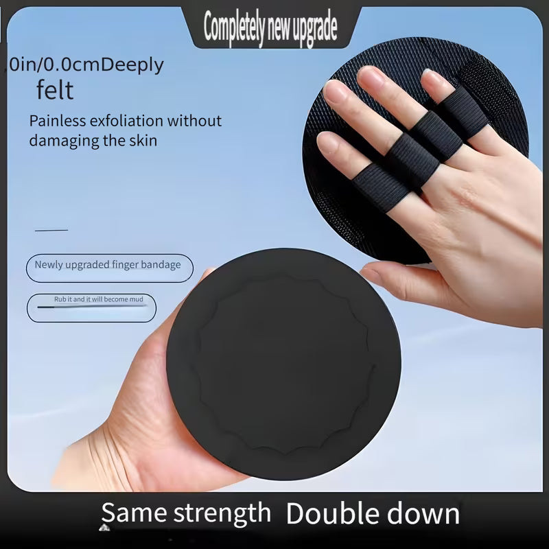 2pcs Exfoliating Bath Gloves, Double-Sided Bath Brushes, Gentle Loofah Texture, Rich Foam, Easy to Use, Creates Smooth Skin, Polyester Personal Care Products