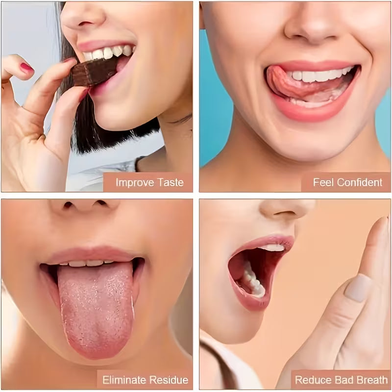 3/6-Pack Tongue Scrapers Stainless Steel Tongue Cleaners – Heavy-Duty Reusable Oral Hygiene Tools with Comfort Grip, Must-Have Cleaning Supplies, Self-Care Products, Oral Cleaners