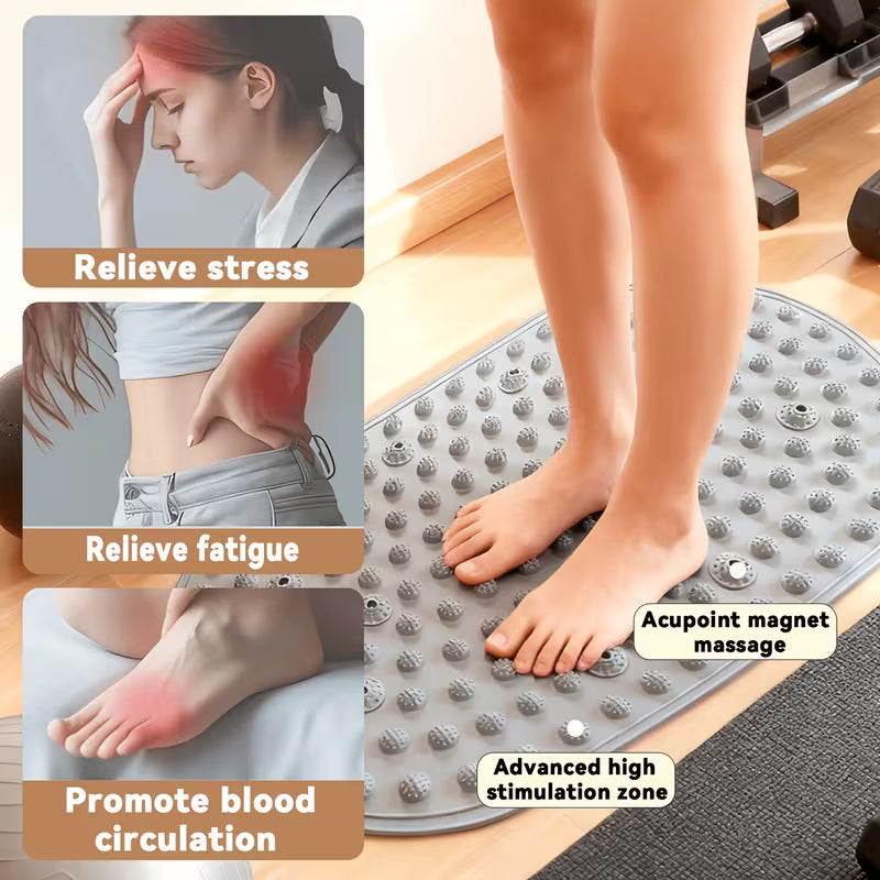 Acupressure Foot Mat Large Reflexology Pad 17.72 X 29.92inch Stress Relax Feet Under Desk Th Care Massage Mat