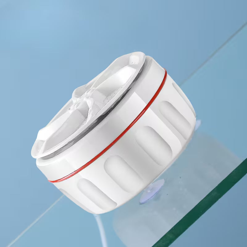 1pc Portable Mini Turbo Washer, USB Powered Cleaning Washing Machine for Underwear Socks, Mini Ultrasonic Turbo Washer
