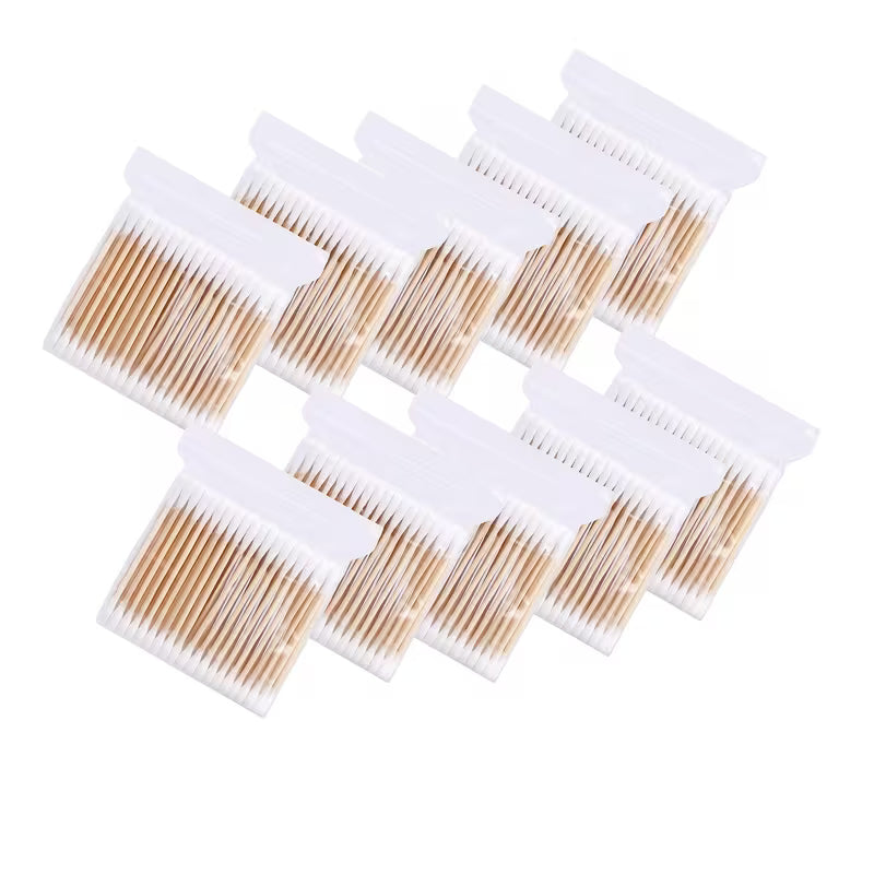 800 Count Swabs for Ears, Bamboo Swabs with Strong Pure Stick, Ear Swabs for Daily Cleaning, Alternatives for Household Users, Arts & Crafts, Strong 100% Pure Stick for Makeup, Daily Cleaning, Pet