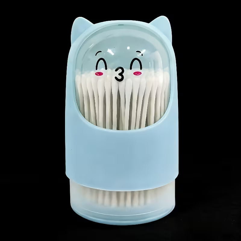 swabs, paper sticks, threaded heads, ultra-fine ear cleaning, wholesale in supermarkets and department stores, rotating cartoon swabs