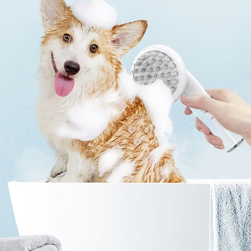 Pet Daily Cleaning Supplies Dog Bath Brush Cat Bath Brush Silicone Bath Massage Brush Pet Care Brush with Liquid