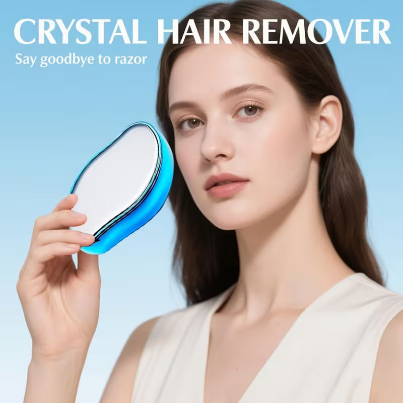 4pcs Hair Eraser for Women and Men - Reusable Hair Remover - Portable Magic Painless Exfoliation Easter Basket Stuffers - 1pc Hair Remover AS