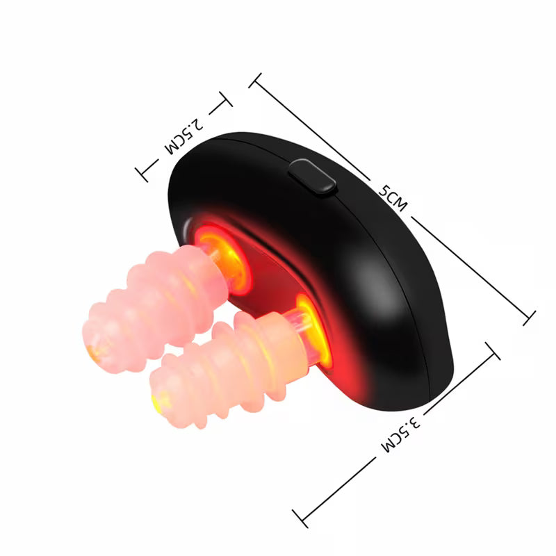 Red Light Nasal Device Portable USB Rechargeable For Sinus Congestion Dry Nose Care Allergy Soother Home Travel Personal Wellness