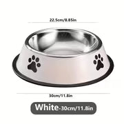 Premium Stainless Steel Pet Bowl - Non-Slip, Easy to Clean, Perfect for Dog And Cat Food And Water! Available In Three Sizes