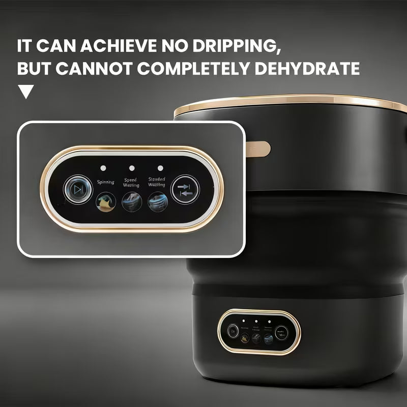 Convenient Mini Washing Machine, 3/4Gallon3.17/3.96gal Large Capacity Foldable Small Portable Underwear And Sock Washing Machine, Clothing Isolation, Underwear Cleaning Machine, Suitable for Home, Apartment, Travel, RV, Saving Space And Convenient