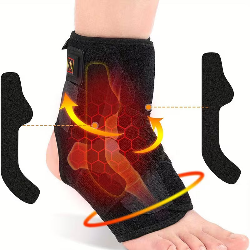 Pad with Three-Level Intelligent Temperature Control to Keep Your Ankles And Insteps Warm. Suitable for Relieving Muscle Soreness, Aiding Recovery After Exercise, And Assisting with Running. Comfortable And Snug Fit