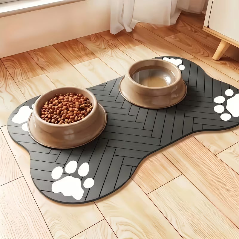 Pet Absorbent Placemats, Non-Slip Floor Mat for Cute Cats And Dogs, Dining Mat Feeding Pad Soft Sleeping Mattress, Dog Food Mat, Pet Feeding Mat, Cozy Pet Bed, Nonslip Design, Durable Mat, Easy to Clean, Indoor Pets, Cat Owners