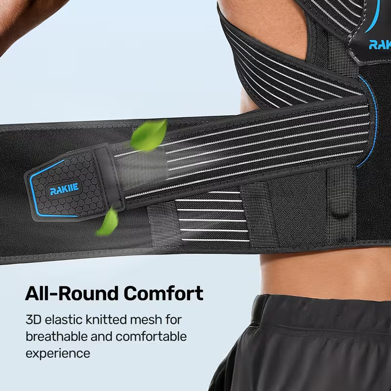 Adjustable Shoulder Straightening Vest with Padded Shoulder Cushions & Soft Underarm Bands Unisex Daily Wearing Vest Practical Father's Day Presents