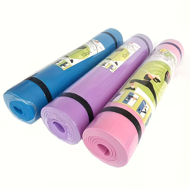 This Yoga Mat Is Suitable for Both Men And Women. It Is Made of Durable 3Mm PVC Material, Features an Anti-Slip Surface, And Has a Foldable Design. It Is Ideal for Home Fitness, Pilates, Floor Exercises, And Yoga Practice