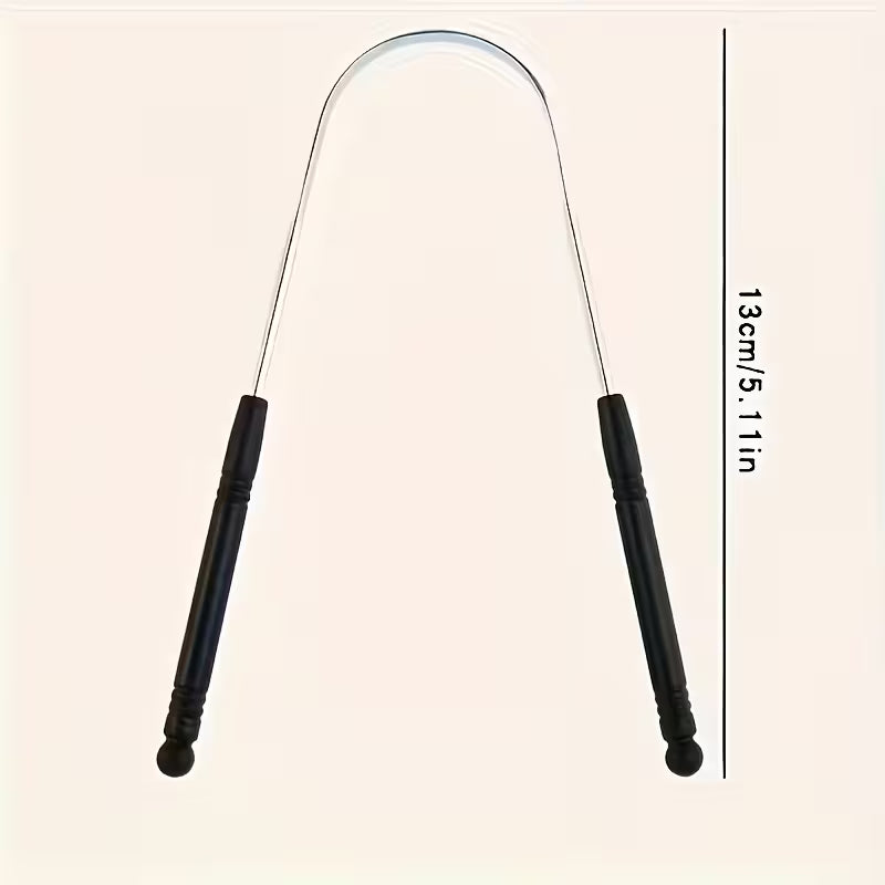 3/6-Pack Tongue Scrapers Stainless Steel Tongue Cleaners – Heavy-Duty Reusable Oral Hygiene Tools with Comfort Grip, Must-Have Cleaning Supplies, Self-Care Products, Oral Cleaners