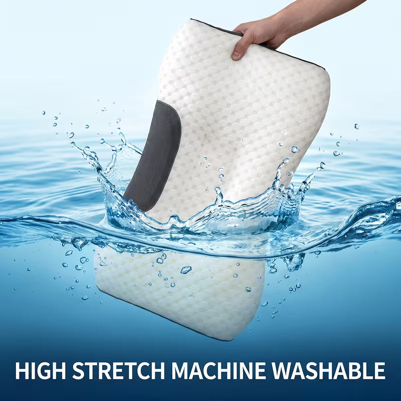2pcs Neck Pillows, Made of Breathable Fabric That Prevents Sweatiness During Long-term Wear. Features a Removable Zippered Pillowcase, Ergonomically Designed to Fit the Neck for Comfortable Use. Effectively Relieves Shoulder and Neck Pressure