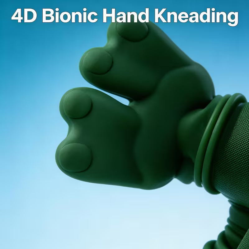 Bionic Finger Neck Shoulder Massager Wireless Neck Cervical Trapezius 4D Kneading Body Back Hand Massage Shawl Brushless Motor