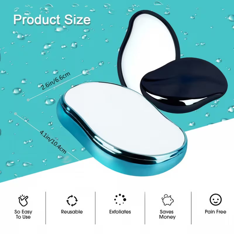 4pcs Hair Eraser for Women and Men - Reusable Hair Remover - Portable Magic Painless Exfoliation Easter Basket Stuffers - 1pc Hair Remover AS