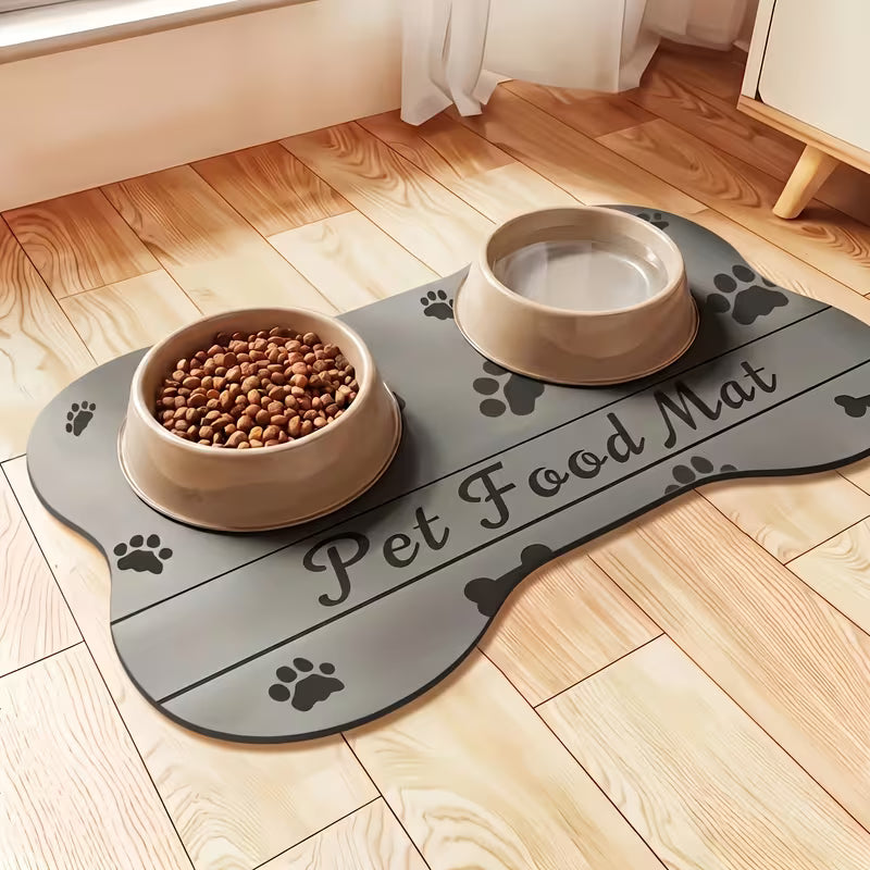Pet Absorbent Placemats, Non-Slip Floor Mat for Cute Cats And Dogs, Dining Mat Feeding Pad Soft Sleeping Mattress, Dog Food Mat, Pet Feeding Mat, Cozy Pet Bed, Nonslip Design, Durable Mat, Easy to Clean, Indoor Pets, Cat Owners