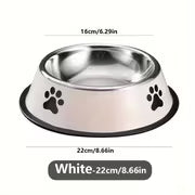 Premium Stainless Steel Pet Bowl - Non-Slip, Easy to Clean, Perfect for Dog And Cat Food And Water! Available In Three Sizes