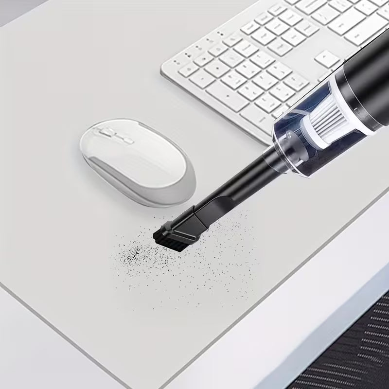 Multifunctional Wireless Charging Mini Vacuum Cleaner, Large Suction Power, Wireless Power Supply, Suitable for Computer Cleaning, Household Cleaning, Car Cleaning, Valentine'S Day And New Year'S Gift, July 4Th Gifts