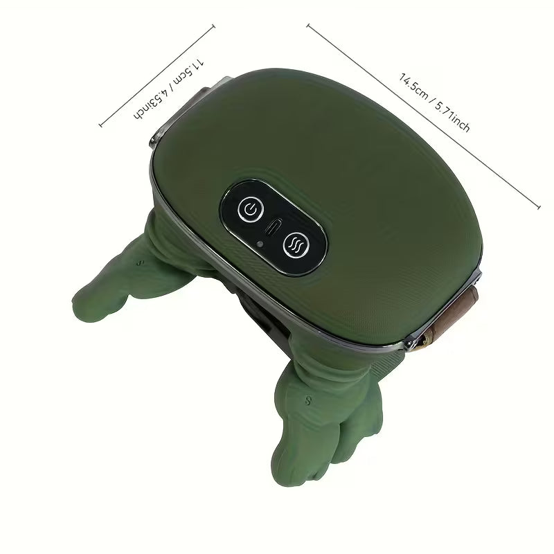 Bionic Finger Neck Shoulder Massager Wireless Neck Cervical Trapezius 4D Kneading Body Back Hand Massage Shawl Brushless Motor