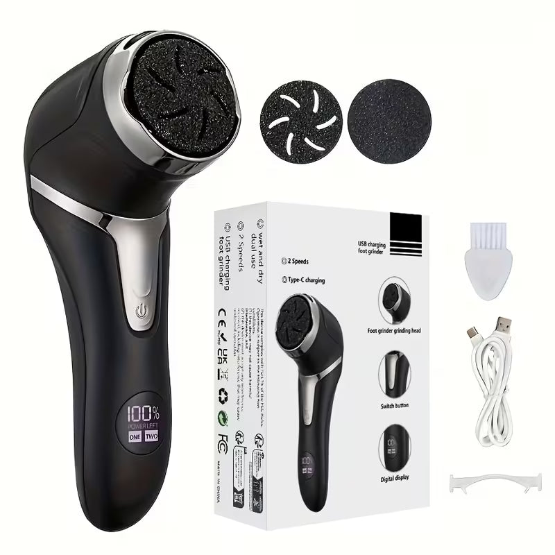 Professional Electronic Foot File Pedicure Foot Sander for Dead Skin Removal