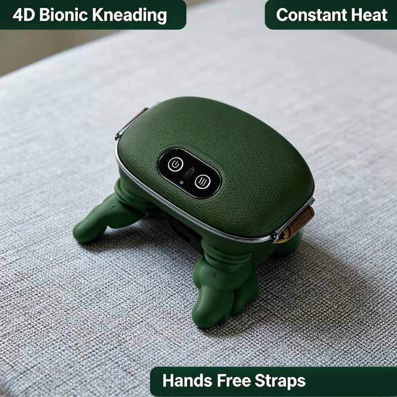Bionic Finger Neck Shoulder Massager Wireless Neck Cervical Trapezius 4D Kneading Body Back Hand Massage Shawl Brushless Motor