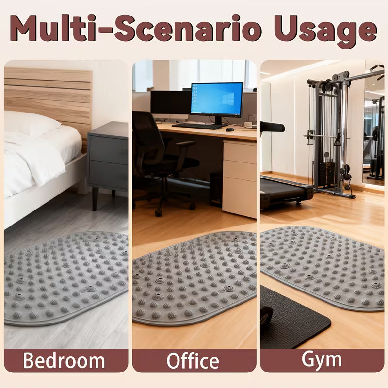 Acupressure Foot Mat Large Reflexology Pad 17.72 X 29.92inch Stress Relax Feet Under Desk Th Care Massage Mat