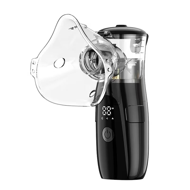 [Portable Nebulizer] Handheld Nebulizer for Respiratory System, Portable Nebulizer with 3 Modes & Auto-Cleaning, Nebulizer for Home Office Travel, Asthma, Breathing Problems, Thanksgiving Health Gift