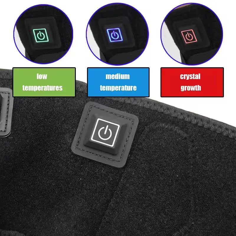 Pad with Three-Level Intelligent Temperature Control to Keep Your Ankles And Insteps Warm. Suitable for Relieving Muscle Soreness, Aiding Recovery After Exercise, And Assisting with Running. Comfortable And Snug Fit